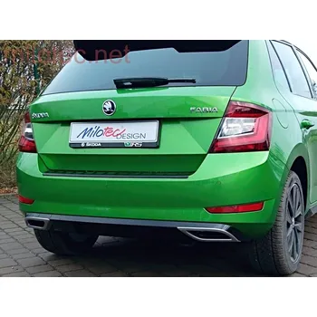 Tuning Dummy - koncovky výfuku - Škoda Fabia III. Facelift, Monte Carlo (Exteriér - Škoda Fabia III. pouze pro modely MONTE CARLO)