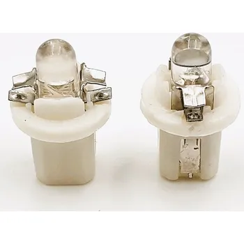 Autožárovka AKCE - sada LED žárovek do palubní desky, bílá barva, patice B8,5D (Sada LED autožárovek do palubní desky. patice B8,5D)