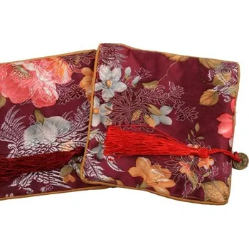 Pouzdro na brýle Dárkové pouzdro červené s květy