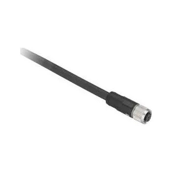 elektrický kabel XZCP29P11L5 Kabel s konektorem XZ, samice přímá, M12, 8 pin, kabel PVC 5m, Schneider Electric