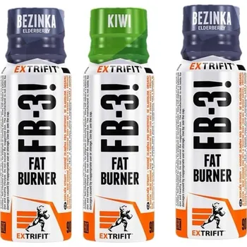 Protein AKCE 3x Extrifit FB-3! Fat Burner Shot 90 ml