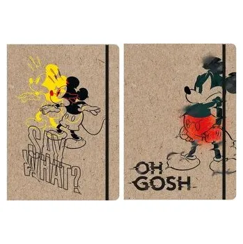 Set školních potřeb Teczka z gumką A4 Mickey Mouse Kraft