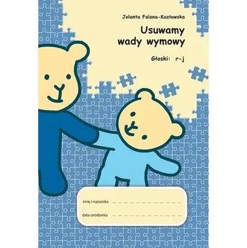 Cizojazyčná kniha Usuwamy wady wymowy. Głoski: r-j - Jolanta Falana-Kozłowska