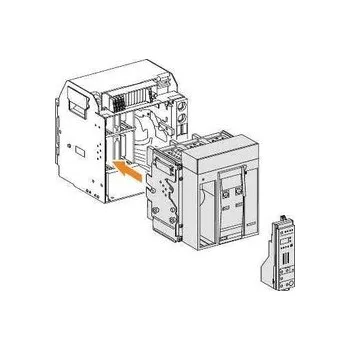 Jistič 47203 Jistič Masterpact NT06H2, 630A, 3p, výsuvný, bez jednotky spouští, Schneider Electric