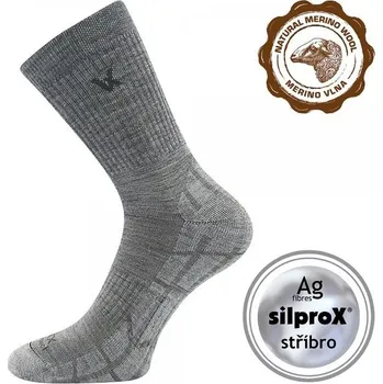 Pánské termo ponožky TWARIX sportovní merino ponožky s masážním chodidlem VoXX