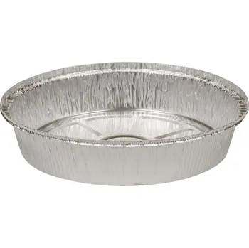 Jednorázové nádobí Talíř kulatý / miska ALU (1300 ml) pr. 23 x 4,8 cm(100 ks)