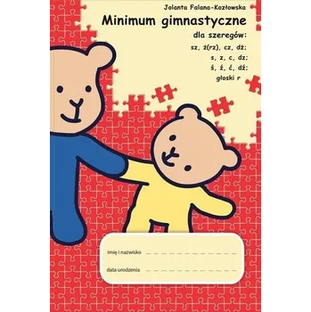 Cizojazyčná kniha Minimum gimnastyczne dla szeregów: sz, ż(rz)... - Jolanta Falana-Kozłowska