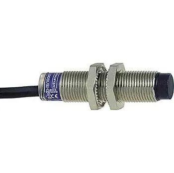 XS2M12KP340 Indukční čidlo XS2 M12, L56,4mm, mosaz, Sn4mm, 12..24VDC, kabel 2m, Schneider Electric