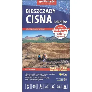 Cestování Mapa tur. - Bieszczady, Cisna i... 1:25 000 syn. - Grzegorz Biesok (red.)