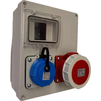 Rozvaděč 43510.10100 IP65 zásuvková kombinace osazená ELEKTRIUM