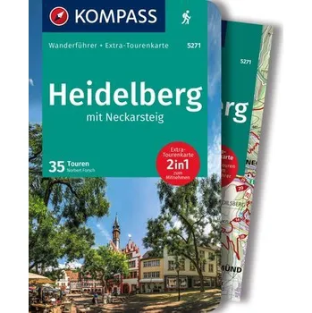 Cestování KOMPASS Wanderführer 5271 Heidelberg mit Neckarsteig, 35 Touren