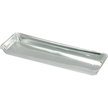 Jednorázové nádobí Hliníková miska ALU, 31,4 x 13,6 x 2,2 cm, 685 ml, obdélníková (125 ks)