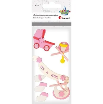 Set školních potřeb Naklejki piankowe 3D akcesoria noworodka 8szt