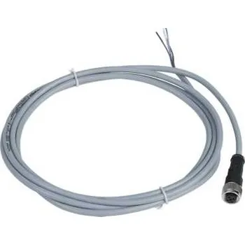 elektrický kabel XZCPV1141L2 Kabel s konektorem XZ -samice přímá, M12, 4 pin, kabel PVC 2m, Schneider Electric