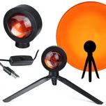 LED RB-03 projekční lampa s efektem západu slunce (Relaxační lampa USB)