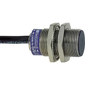 Příslušenství k měřicímu přístroji XS1N18PA349 Indukční čidlo XS1 M18-L38,5mm-mosaz-Sn10mm-12..24VDC-kabel 2m, Schneider Electric