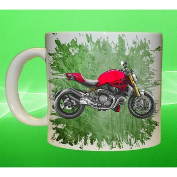 hrnek DUCATI Monster I 75ml (hrnek s motorkou)