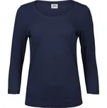 Tee Jays Dámské tričko 3/4 rukáv Stretch Tee Velikost: 2XL, Barva: námořní modrá