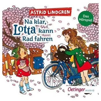 První čtění Na klar, Lotta kann Rad fahren - Astrid Lindgren