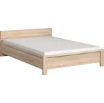 LOBATES postel 140x200 cm, dub sonoma, 5 let záruka + vyzvednutí ZDARMA
