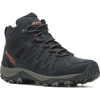 Pánská treková obuv Outdoor obuv pánská MERRELL ACCENTOR 3 SPORT MID GTX, black/tangerine - 48