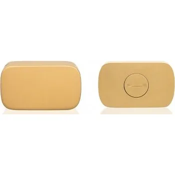 Dveřní kování M&T Spodní rozety Minimal 2.0, SNi matný nikl, WC