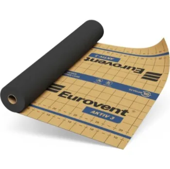 Stavební fólie Parotěsná fólie Eurovent AKTIV 3 140/160 g/m² Hmotnost na m²: 160 g/m²