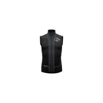 Pánská vesta Crazy Idea Vest Avenger Man black XL; Černá vesta + DÁREK DLE VÝBĚRU!