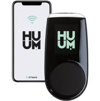 HUUM UKU WIFI CLASSIC – wifi řídicí jednotka pro finskou saunu v moderním černém provedení - HUM-UKU-WIFI-CLASSIC- BLK