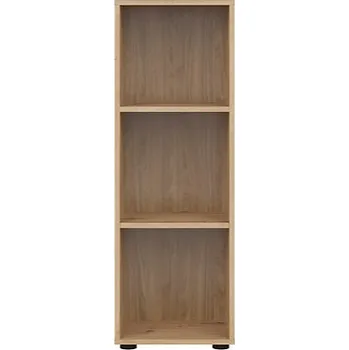 police Úzký policový regál BELLARMINO 120, dub artisan + vyzvednutí ZDARMA