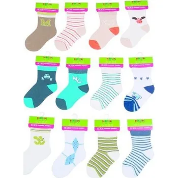 Pidilidi Kojenecké ponožky chlapecké (12 až 18m), Pidilidi, PD505, kluk Velikost: 80/86, SizeAge: 12-18m