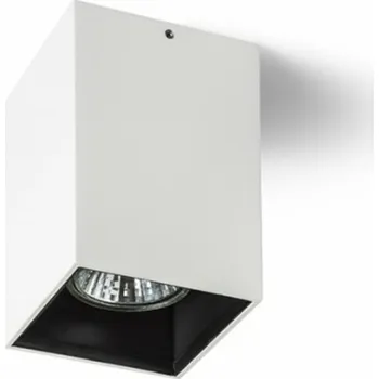 Bodové svítidlo VÝPRODEJ VZORKU RENDL VADE SQ bílá/černá 230V GU10 35W R12671