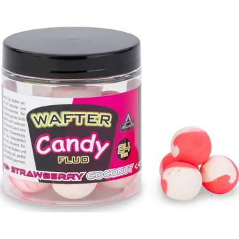 Nástraha Anaconda wafter Candy fluo strawberry-coconut 16mm 55g
