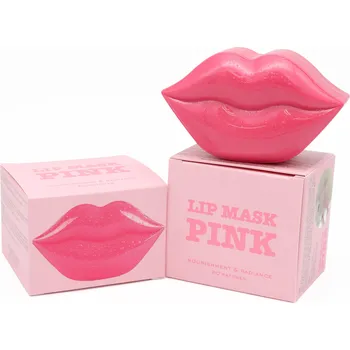 Pleťová maska Kocostar Lip Mask Pink hydrogelová maska na rty, 20 ks/1 bal