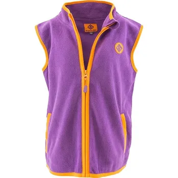 Dívčí vesta Pidilidi dívčí vesta propínací fleezová, Pidilidi, PD1120-06, fialová Velikost: 110