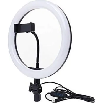 Studiové světlo Kruhové světlo pro holiče BARBER LIGHT průměr 30 cm