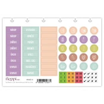 samolepka Fleppi Březen 2024 | arch 4