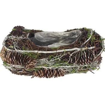 Dekorace k osázení hnízdo P1246