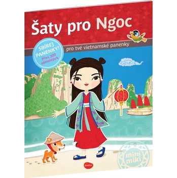 Bystrá hlava Šaty pro NGOC ─ Kniha samolepek