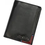 Pánská kožená peněženka na výšku Pierre Cardin Franco, černá