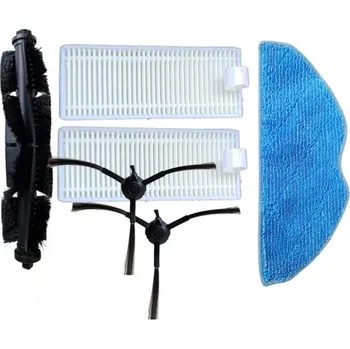 Sada příslušenství pro robotický vysavač Sada HEPA filtry a kartáče pro ROWENTA RR8567WH X-plorer S75S Laser s mopem 6ks