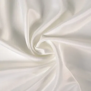 Hrubý satén elastický premium 132g ivory