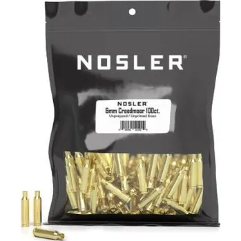 Příslušenství pro sportovní střelbu Nábojnice Nosler Bulk Unprepped Brass 6mm Creedmoor (100 ks)