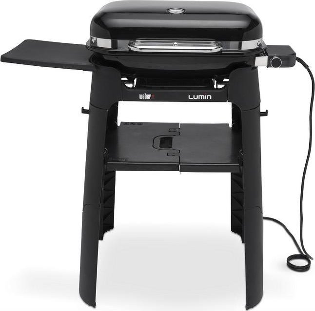 Weber Lumin Stand, Black elektrický gril se stojanem