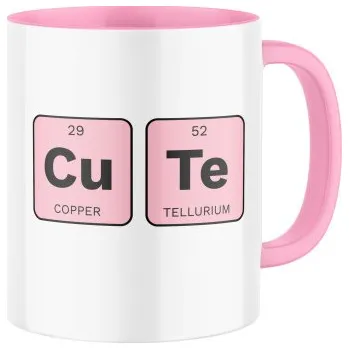 Keramický hrnek s potiskem Cu Te