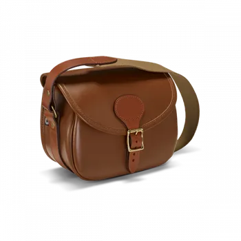 Příslušenství pro sportovní střelbu Croots Byland kožená nábojová taška na 150 nábojů - London Tan