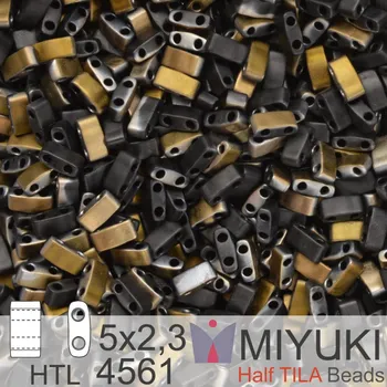 Korálek Korálky Miyuki Half Tila. Barva Valentinite Matte HTL 4561. Balení 3g.