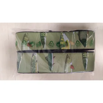 Kšandy Kalhotové šle VTC Rybářské Kapři - světle zelené