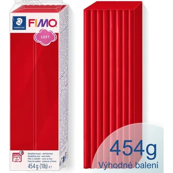 Vibrátor FIMO-soft-balení 454g barva 2 Červená.Velké balení=VÝHODNÁ CENA