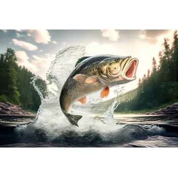 Jedlá dekorace na dort Caketools Jedlý papír "Ryba 17" A4